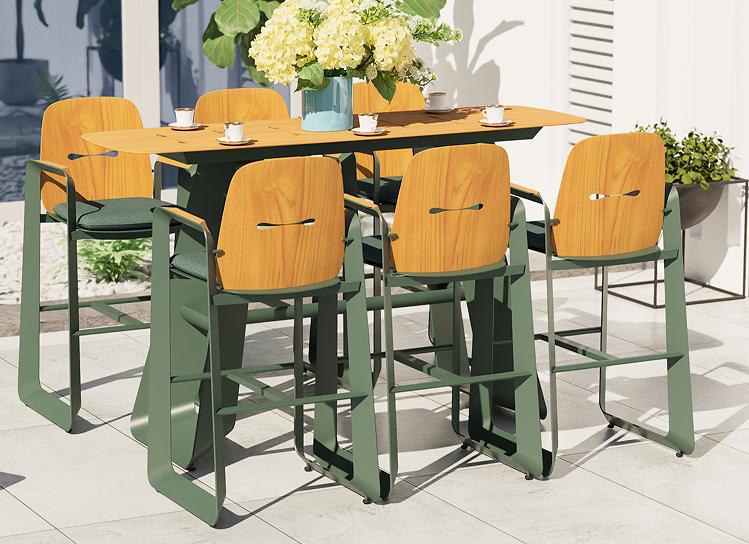 Movex bar chair (upholstered)
