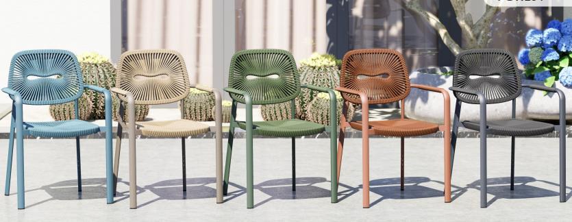 Forest dining chair (rope-woven)
