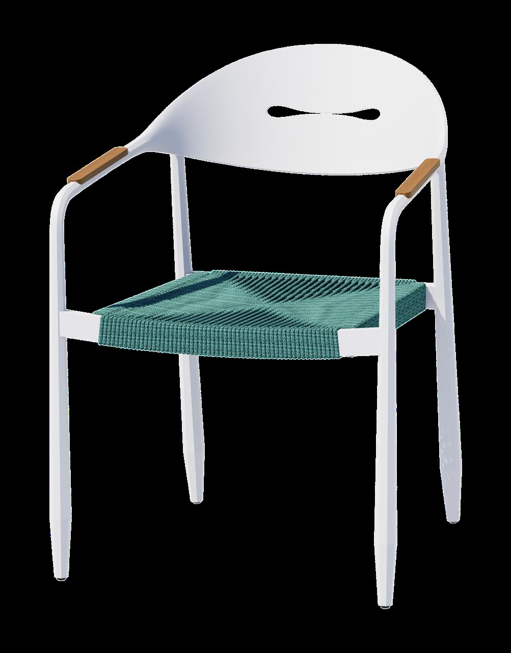 Arul dining chair (rope-woven)