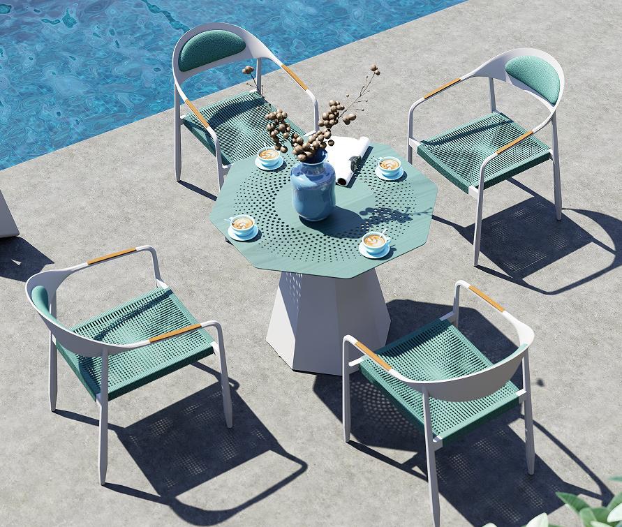 Arul round dining table (rotating centre)