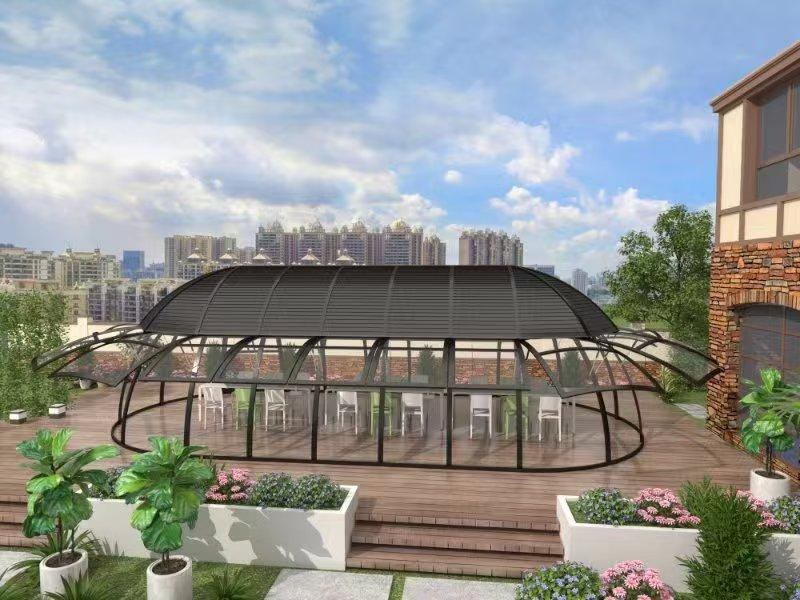 Luxury banquet sunroom